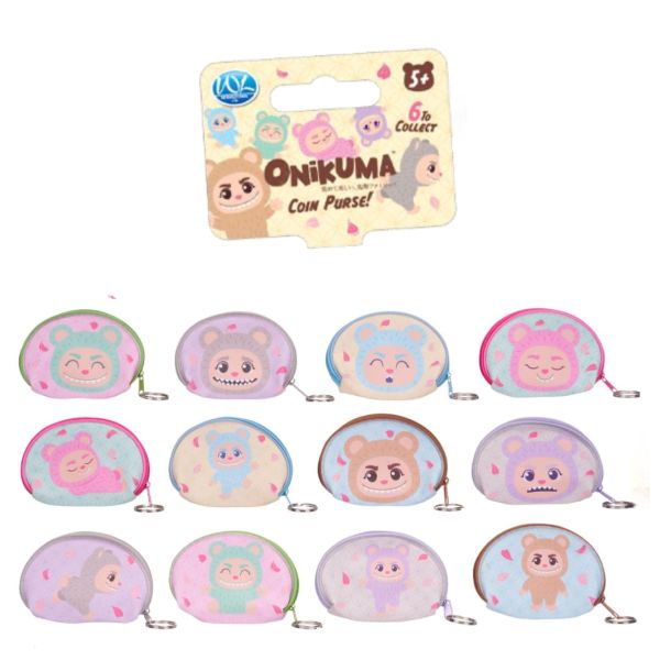 ONIKUMA Borsellino Portamonete Zip c/hangtag 12ass…x288